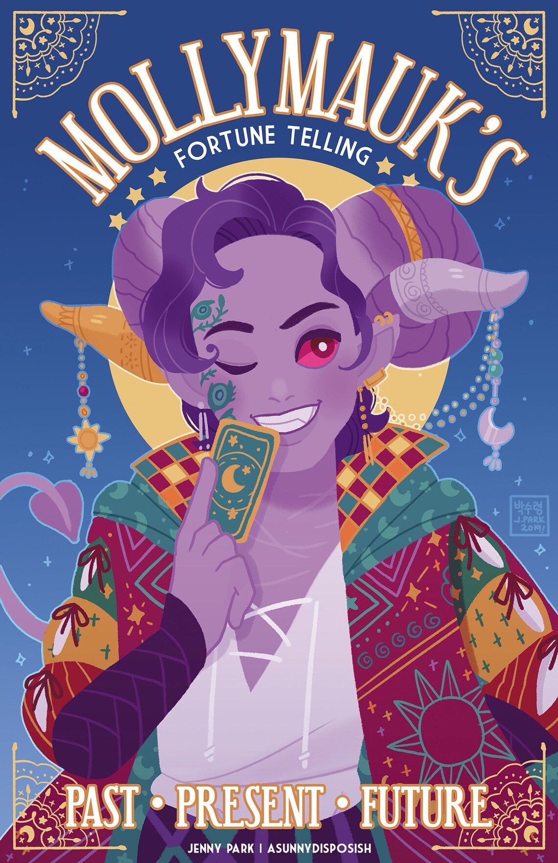 Mollymauk's Fortunetelling Print