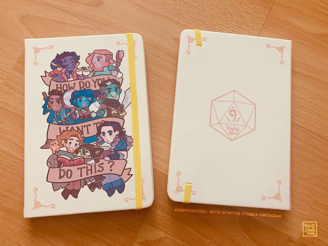 PREORDER: Critical Role Mighty Nein Notebook