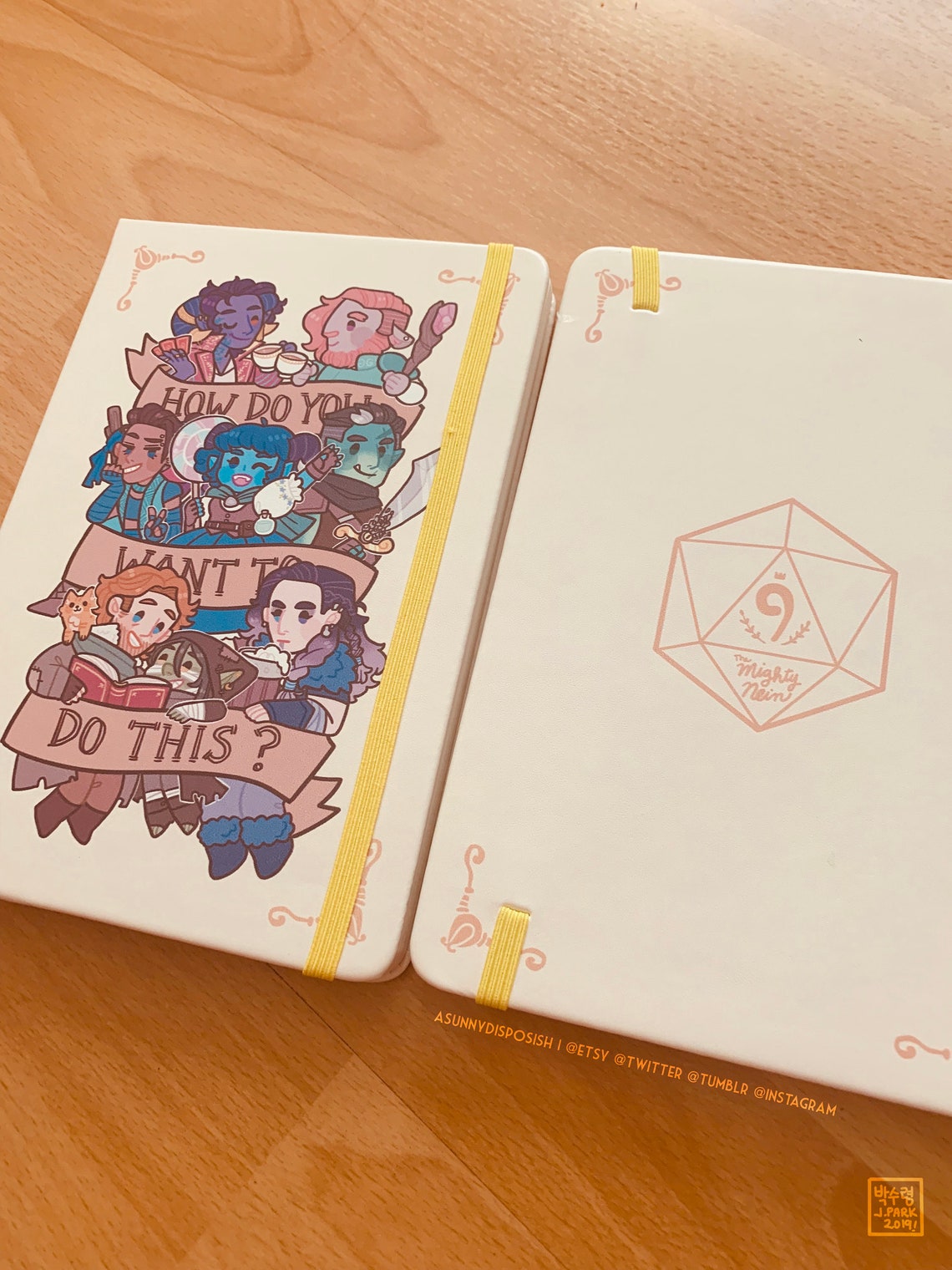 PREORDER: Critical Role Mighty Nein Notebook