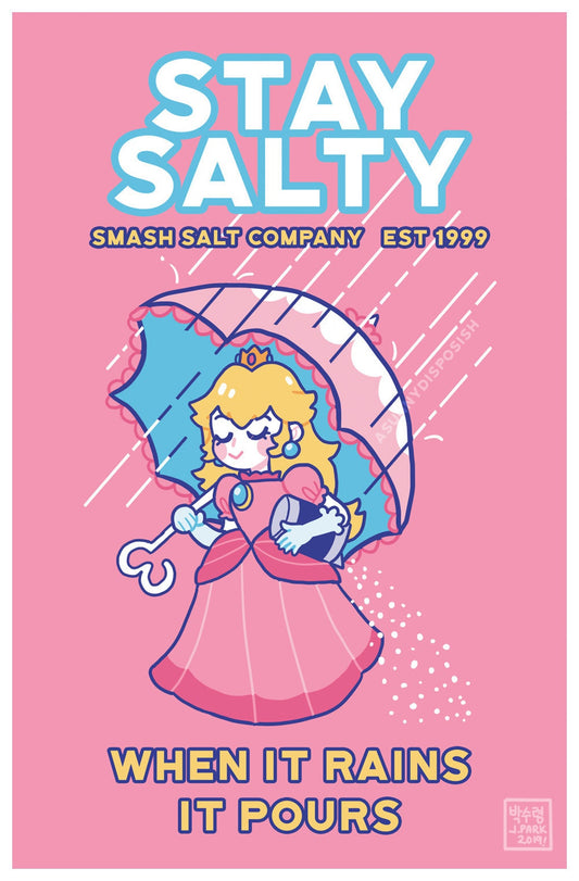 Stay Salty Peach Print